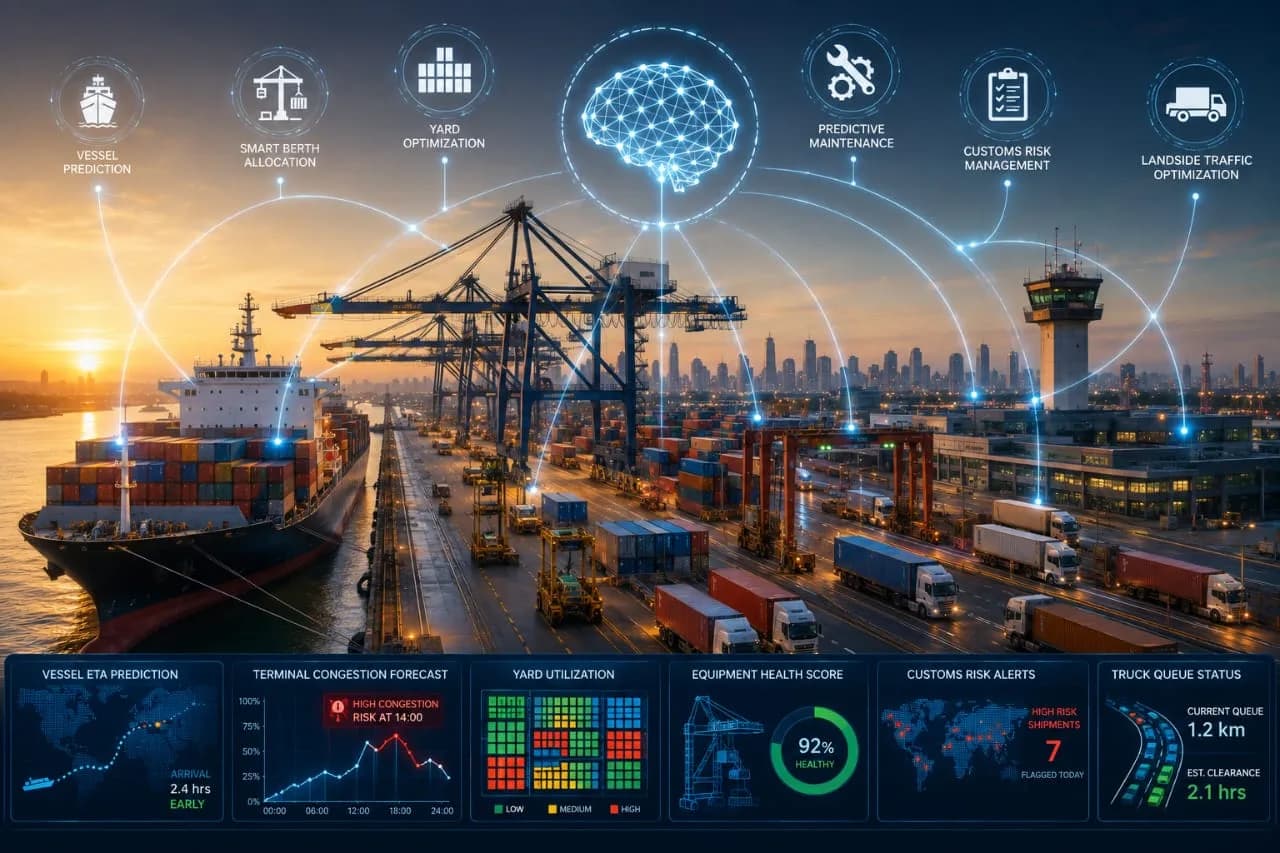 CAN ARTIFICIAL INTELLIGENCE TRANSFORM AFRICAN PORTS?